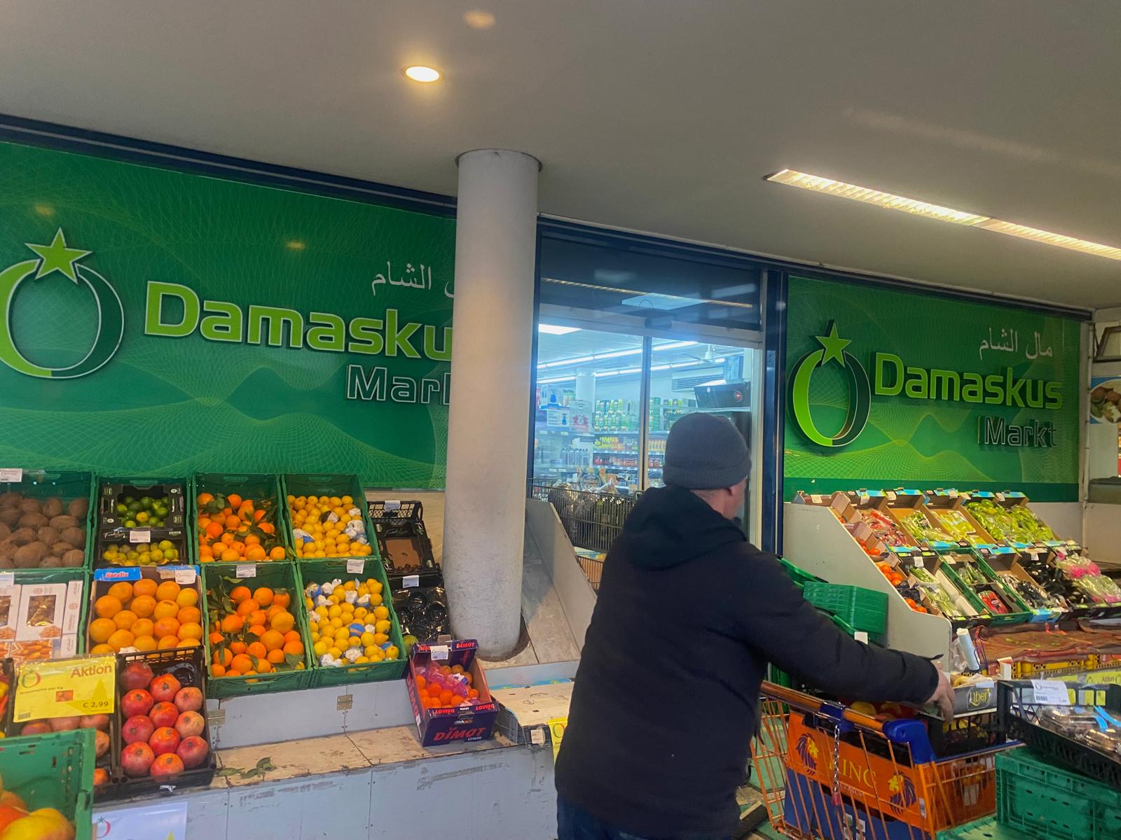 Der syrische Lebensmittelhandel "Damaskus" am Lendplatz